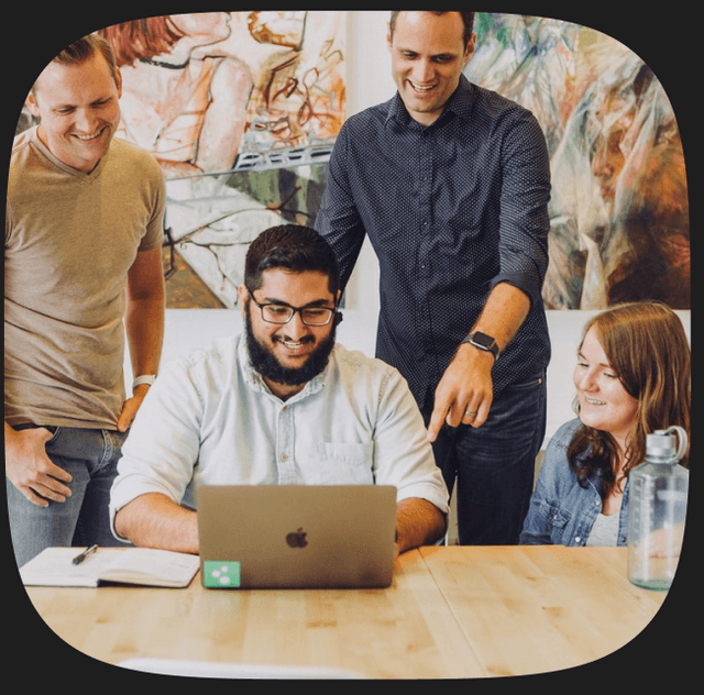 Team working together