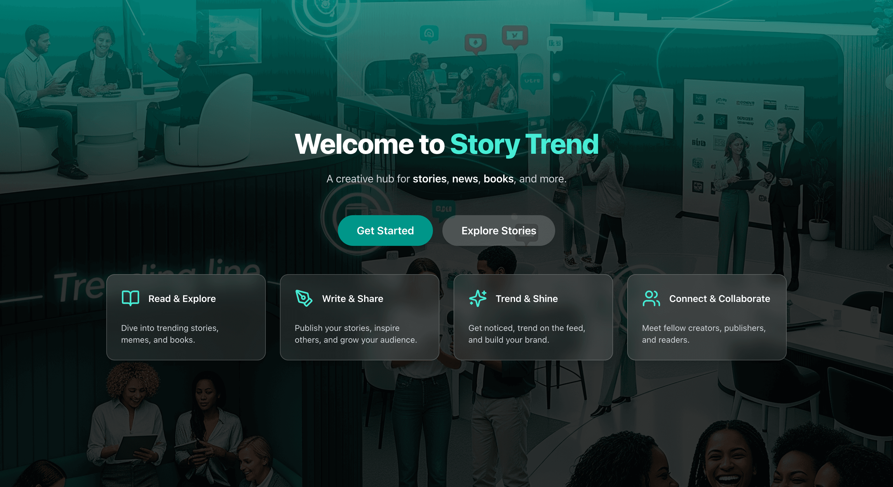 StoryTrend screenshot