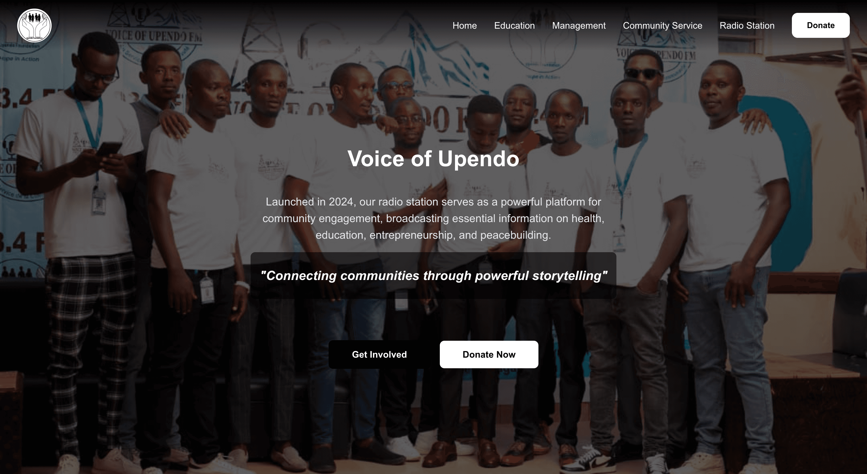 Upendo Foundation screenshot